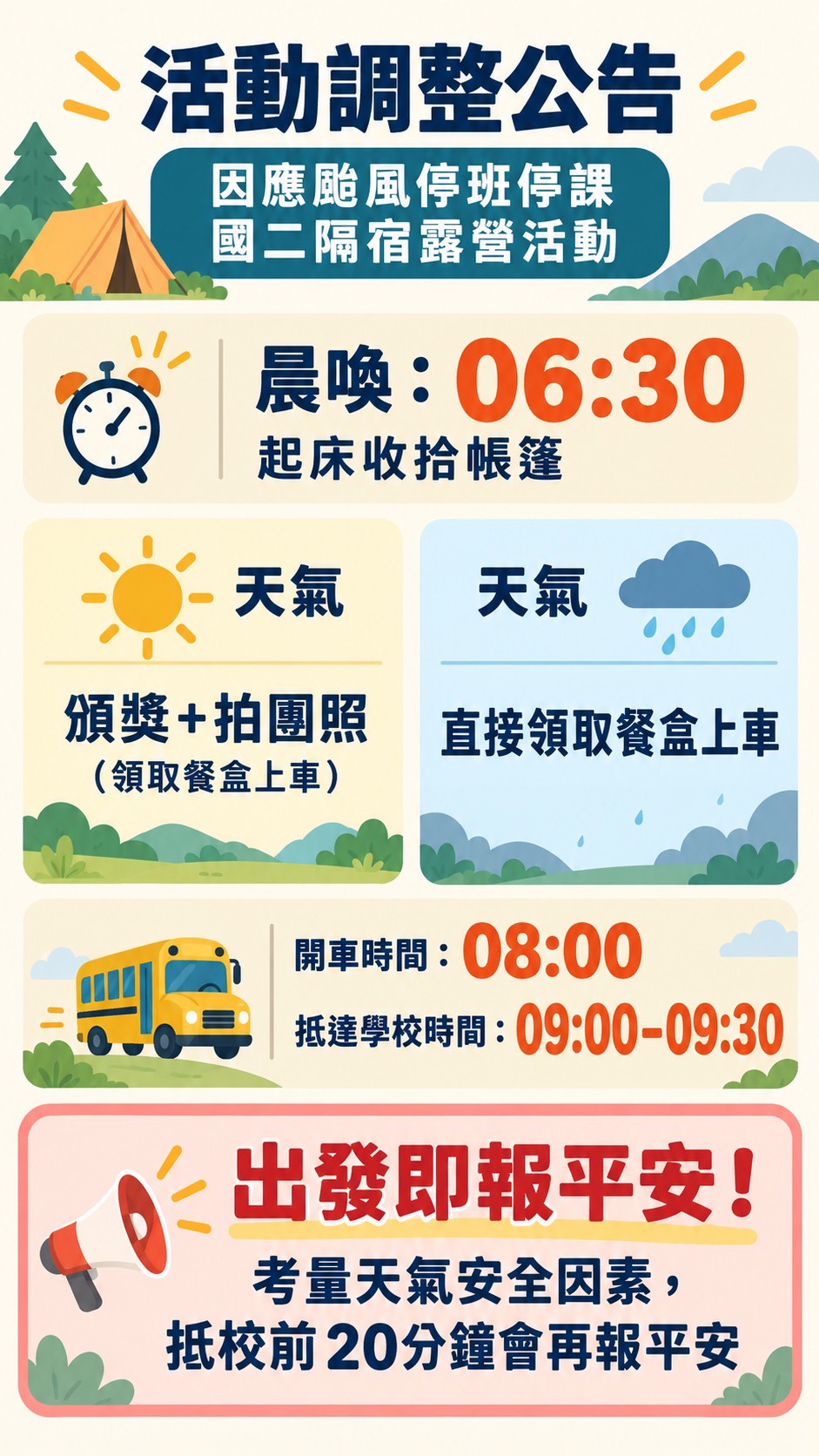 八年級調整