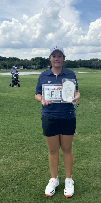 一年1班 林潔恩 榮獲美國青少女錦標賽資格賽第二名圖片